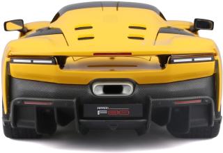 Ferrari F80 gelb Burago RACE & PLAY 1:18 Metallmodell